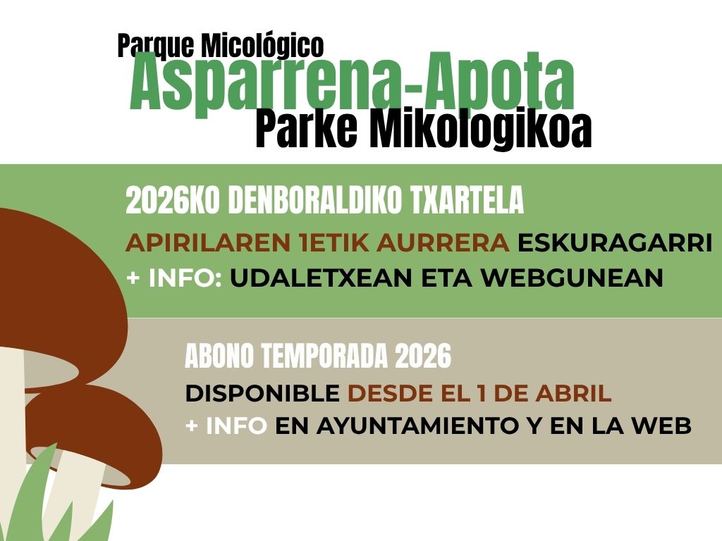 ASPARRENA-APOTA PARKE MIKOLOGIKO