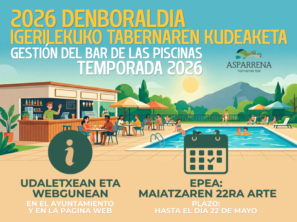 GESTI�N DEL BAR DE LA PISCINA TEMPORADA 2026