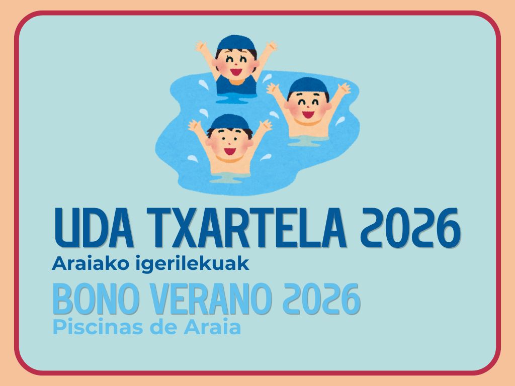 ARAIAKO IGERILEKUAK - TXARTELAK 2026